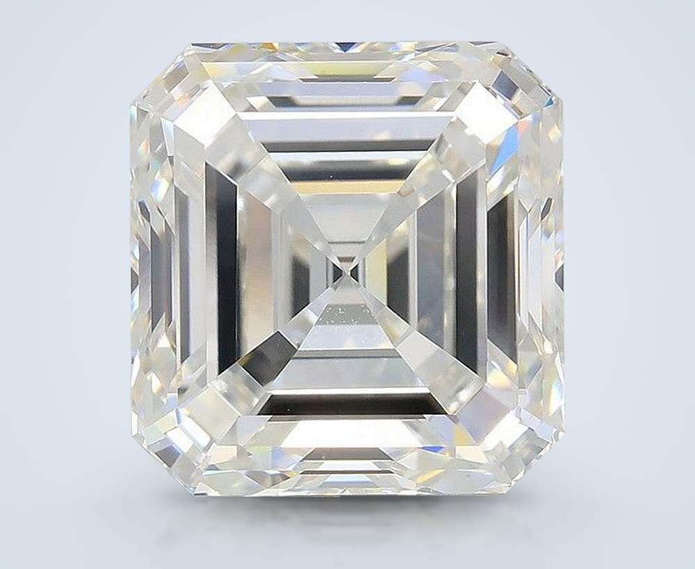 11.01ct G VVS2 Rare Carat Ideal Cut Asscher Lab Grown Diamond