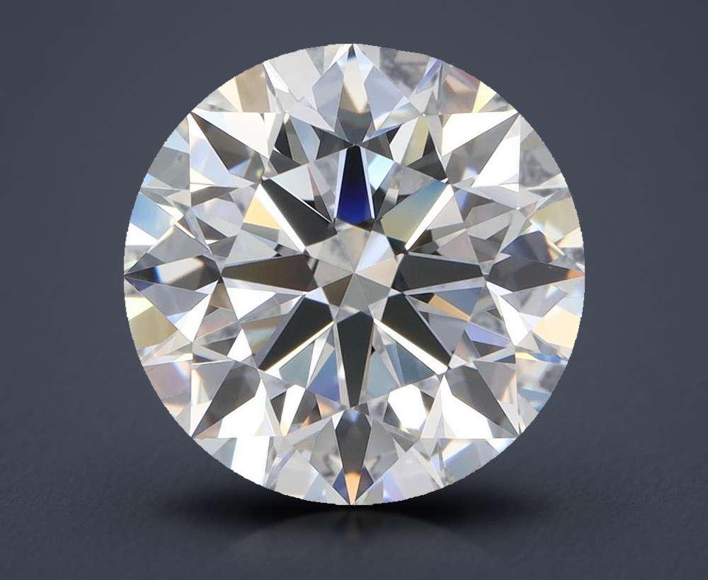 3.59ct D VVS1 Rare Carat Ideal Cut Round Lab Grown Diamond