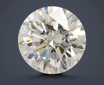 5.01ct K SI2 Rare Carat Ideal Cut Round Diamond