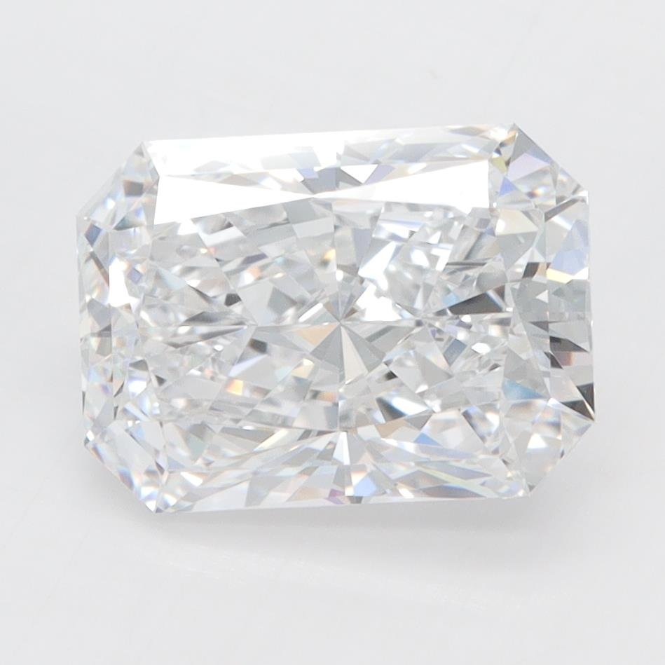 3.05ct D VVS2 Rare Carat Ideal Cut Radiant Lab Grown Diamond