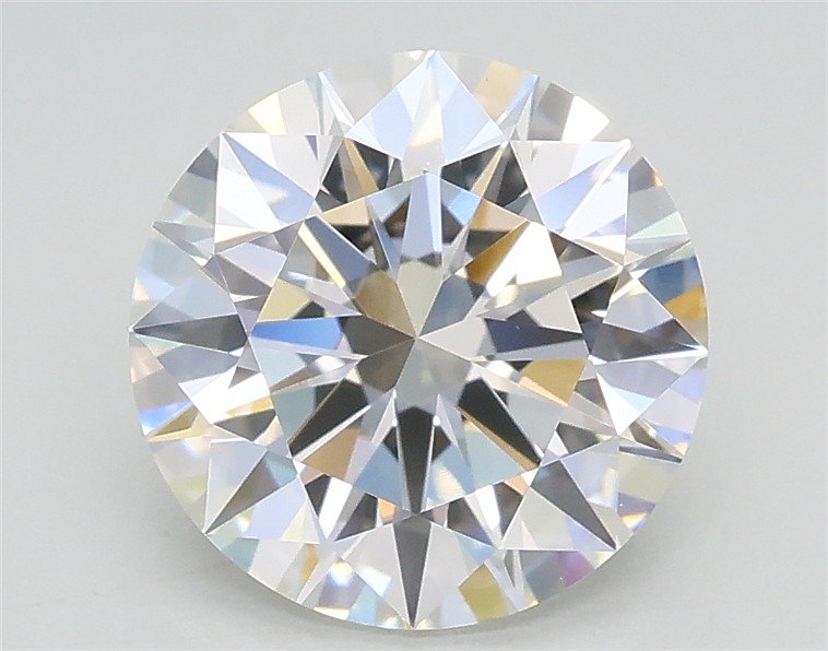 2.07ct E VVS2 Rare Carat Ideal Cut Round Lab Grown Diamond