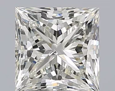 1.71ct J SI2 Rare Carat Ideal Cut Princess Diamond
