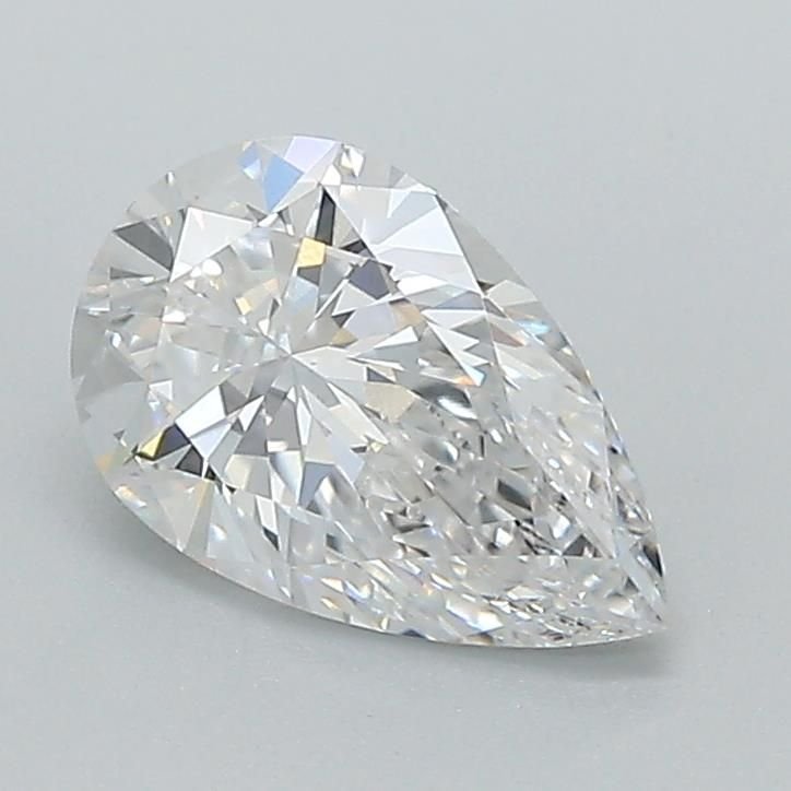 1.08ct D VS1 Rare Carat Ideal Cut Pear Lab Grown Diamond