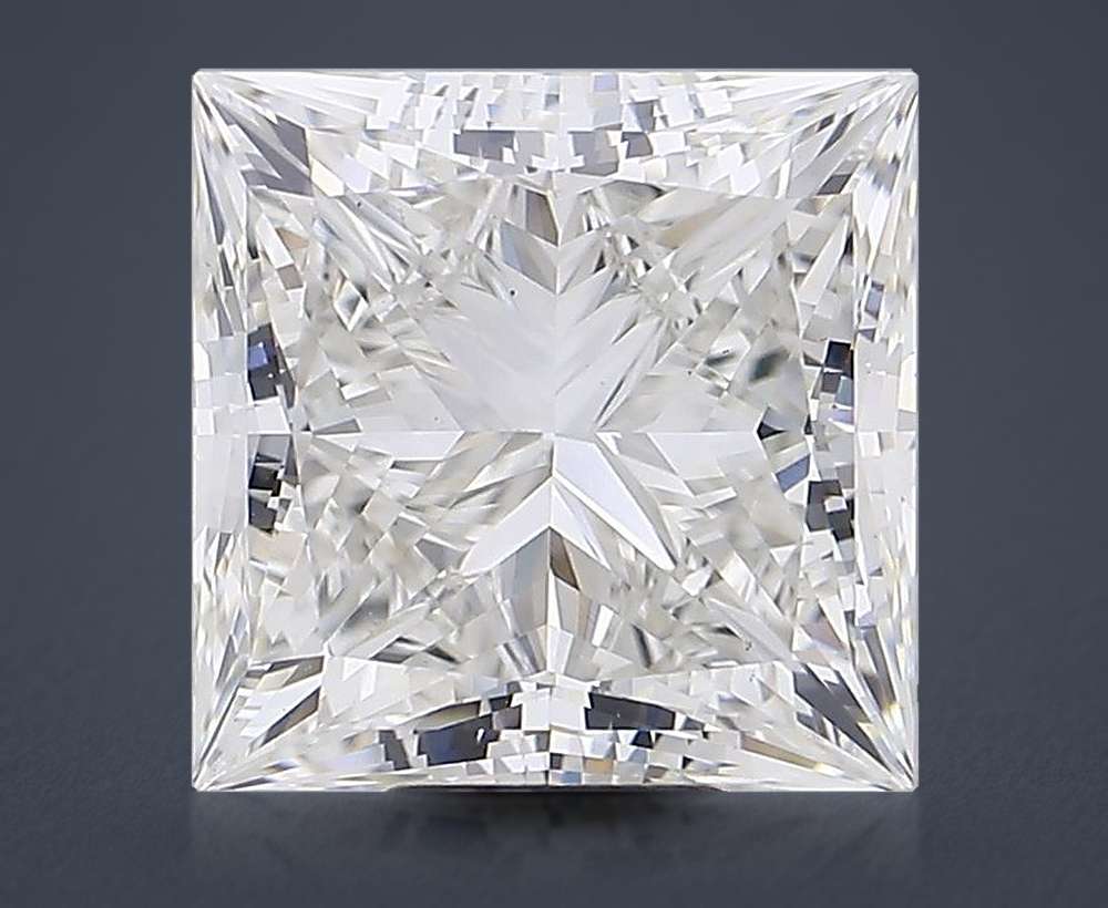 11.20ct G VS1 Rare Carat Ideal Cut Princess Lab Grown Diamond