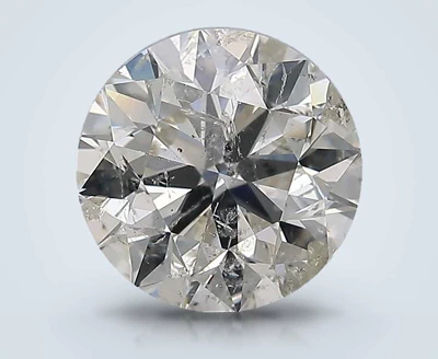3.00ct H SI2 Excellent Cut Round Diamond