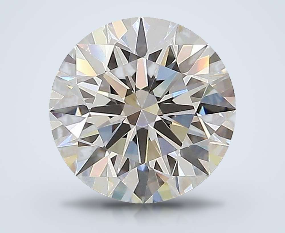 1.51ct D VVS2 Rare Carat Ideal Cut Round Lab Grown Diamond