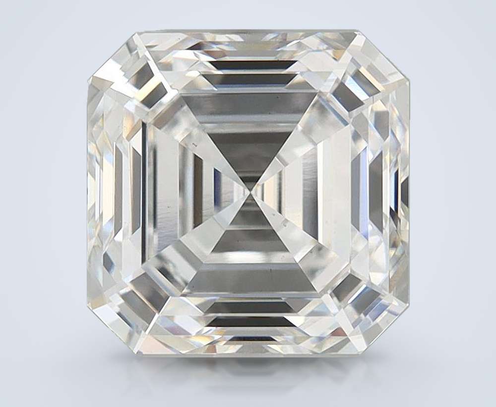 4.08ct D VS1 Rare Carat Ideal Cut Asscher Lab Grown Diamond
