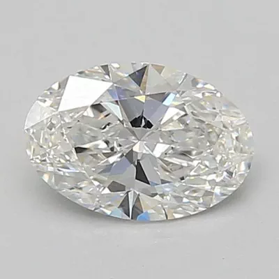 0.97ct E VVS2 Rare Carat Ideal Cut Oval Lab Grown Diamond