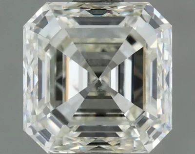 1.00ct J SI2 Very Good Cut Asscher Diamond
