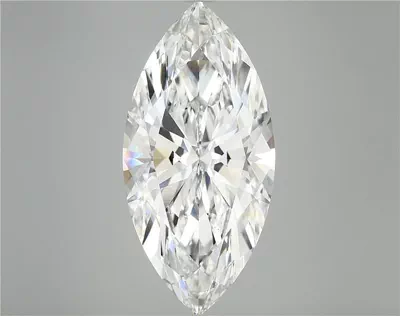 7.04ct F VS1 Rare Carat Ideal Cut Marquise Lab Grown Diamond