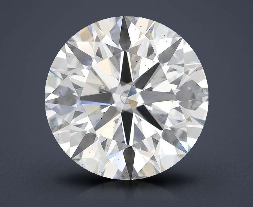 7.53ct G SI1 Rare Carat Ideal Cut Round Lab Grown Diamond