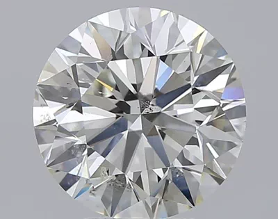 4.00ct J SI2 Excellent Cut Round Diamond