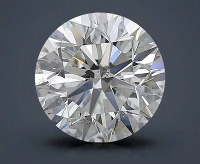 4.00ct J SI2 Excellent Cut Round Diamond