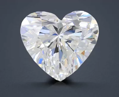 1.57ct D VS1 Rare Carat Ideal Cut Heart Lab Grown Diamond