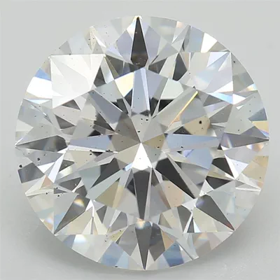 2.85ct D SI1 Rare Carat Ideal Cut Round Lab Grown Diamond