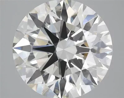 4.37ct H VS1 Rare Carat Ideal Cut Round Lab Grown Diamond