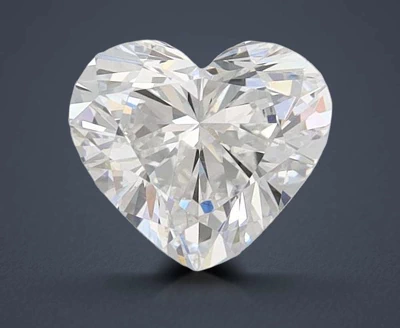 1.00ct D VVS2 Rare Carat Ideal Cut Heart Lab Grown Diamond