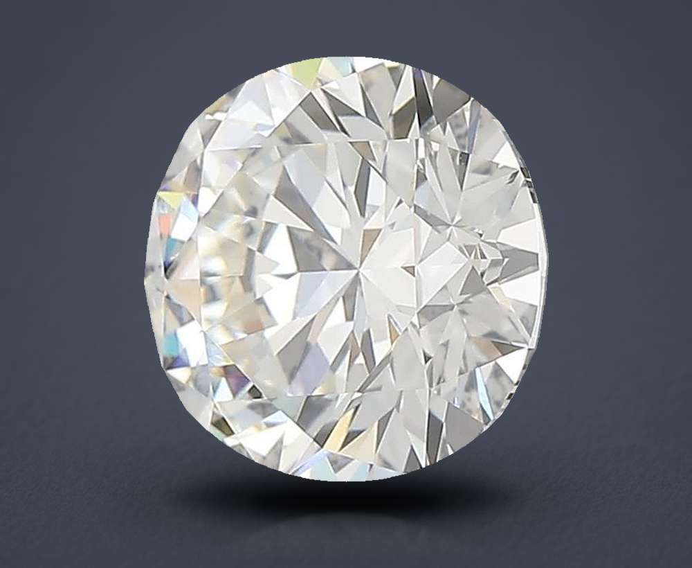 2.21ct I VVS2 Rare Carat Ideal Cut Round Lab Grown Diamond
