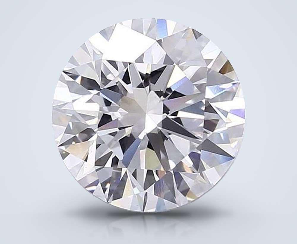 8.07ct E VS1 Rare Carat Ideal Cut Round Lab Grown Diamond
