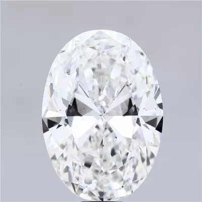20.84ct F VS2 Rare Carat Ideal Cut Oval Lab Grown Diamond