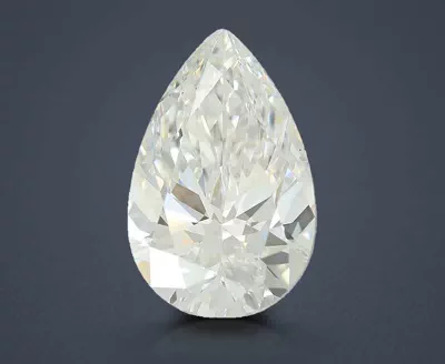 4.30ct E VS1 Rare Carat Ideal Cut Pear Lab Grown Diamond