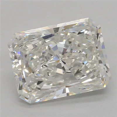 1.61ct F VVS2 Very Good Cut Radiant Lab Grown Diamond