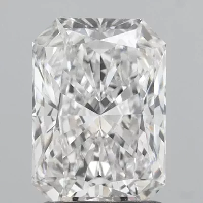1.51ct E VS1 Rare Carat Ideal Cut Radiant Lab Grown Diamond