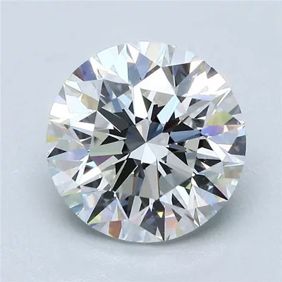 2.85ct F IF Rare Carat Ideal Cut Round Diamond