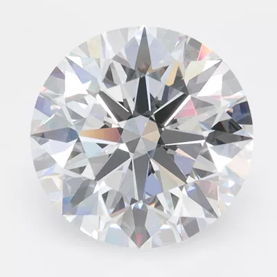 3.08ct D IF Rare Carat Ideal Cut Round Lab Grown Diamond