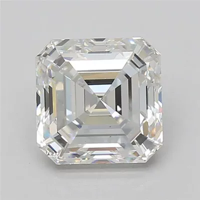 2.58ct E VS1 Excellent Cut Asscher Lab Grown Diamond