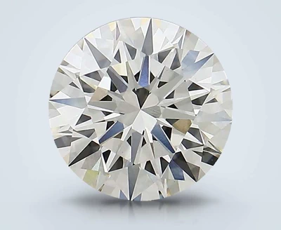 3.07ct J VS1 Rare Carat Ideal Cut Round Lab Grown Diamond
