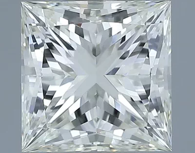 1.53ct J VVS1 Rare Carat Ideal Cut Princess Diamond