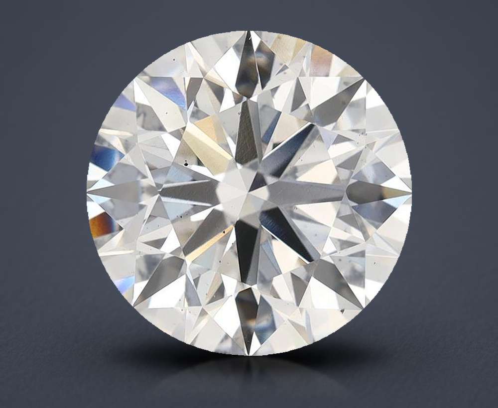 7.05ct H VS2 Rare Carat Ideal Cut Round Lab Grown Diamond