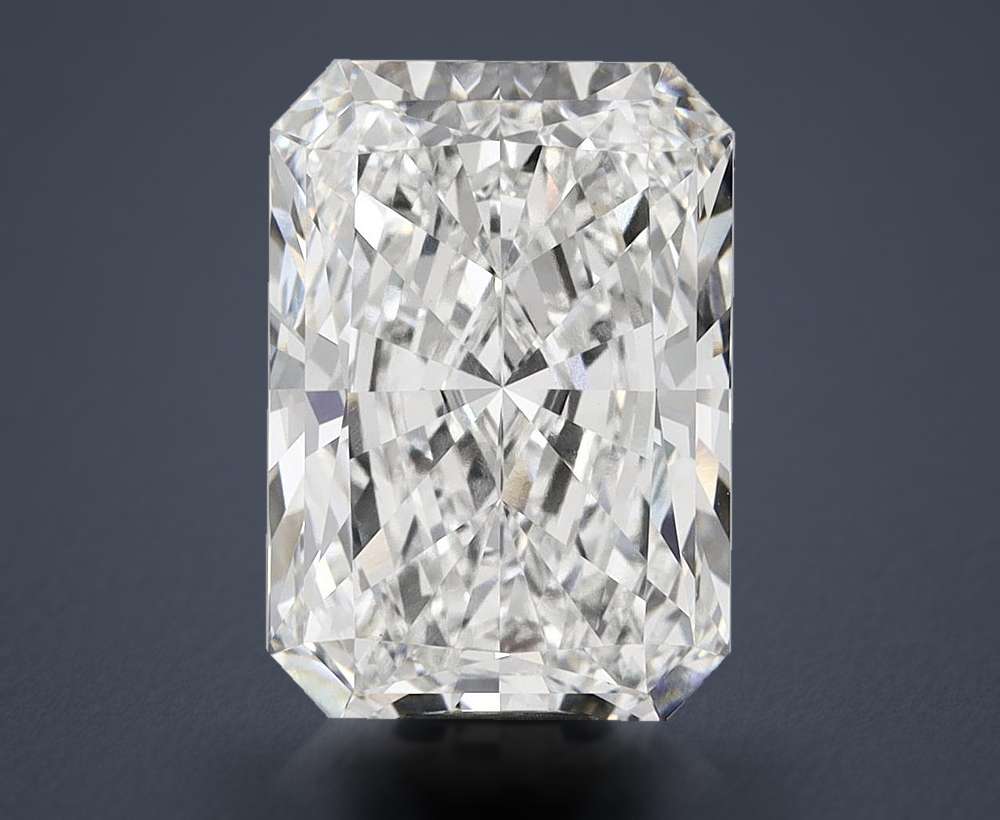14.08ct F VVS2 Rare Carat Ideal Cut Radiant Lab Grown Diamond