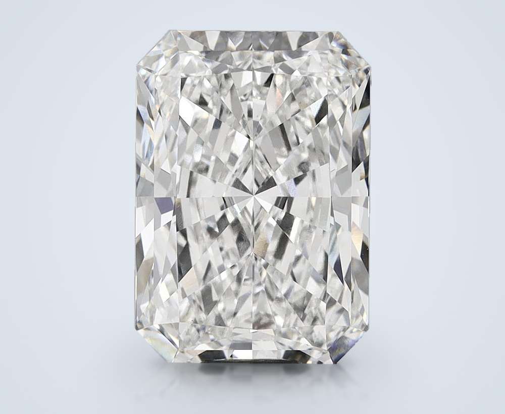 14.08ct F VVS2 Rare Carat Ideal Cut Radiant Lab Grown Diamond