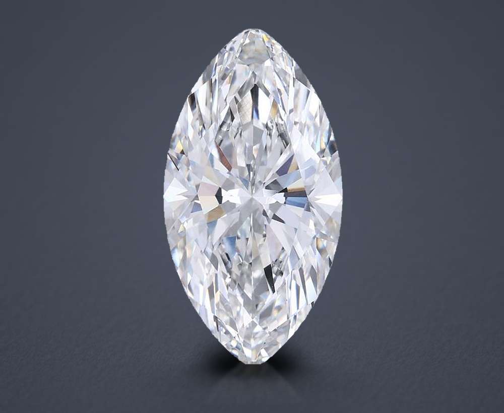 6.59ct G VVS2 Rare Carat Ideal Cut Marquise Lab Grown Diamond