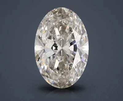 6.33ct H VS2 Rare Carat Ideal Cut Oval Lab Grown Diamond