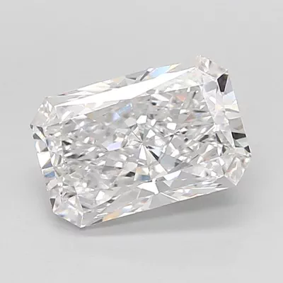 2.52ct D VS1 Rare Carat Ideal Cut Radiant Lab Grown Diamond