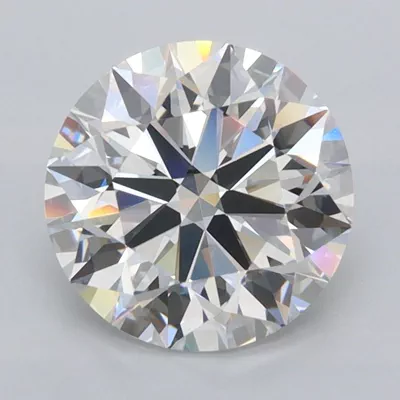 1.95ct E FL Rare Carat Ideal Cut Round Lab Grown Diamond