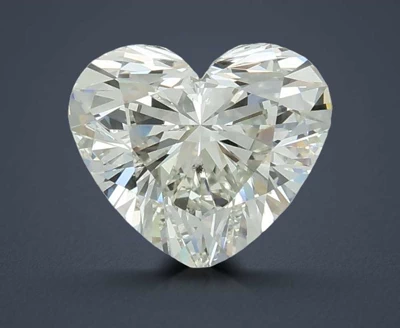 1.00ct K SI1 Rare Carat Ideal Cut Heart Diamond