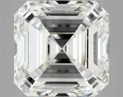 10.86ct F VVS2 Excellent Cut Asscher Lab Grown Diamond