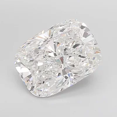 7.06ct E VVS2 Rare Carat Ideal Cut Cushion Lab Grown Diamond