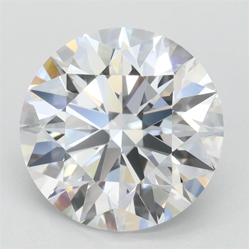 2.66ct D VVS1 Rare Carat Ideal Cut Round Lab Grown Diamond