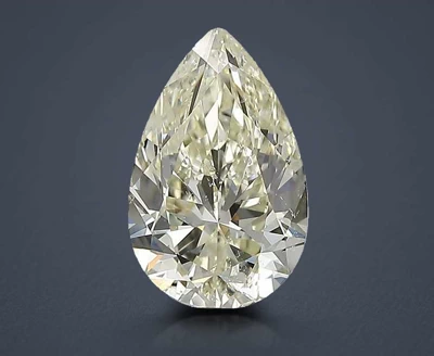 1.51ct K SI1 Rare Carat Ideal Cut Pear Diamond
