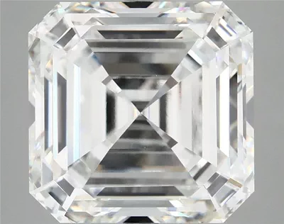 10.49ct F VVS2 Rare Carat Ideal Cut Asscher Lab Grown Diamond