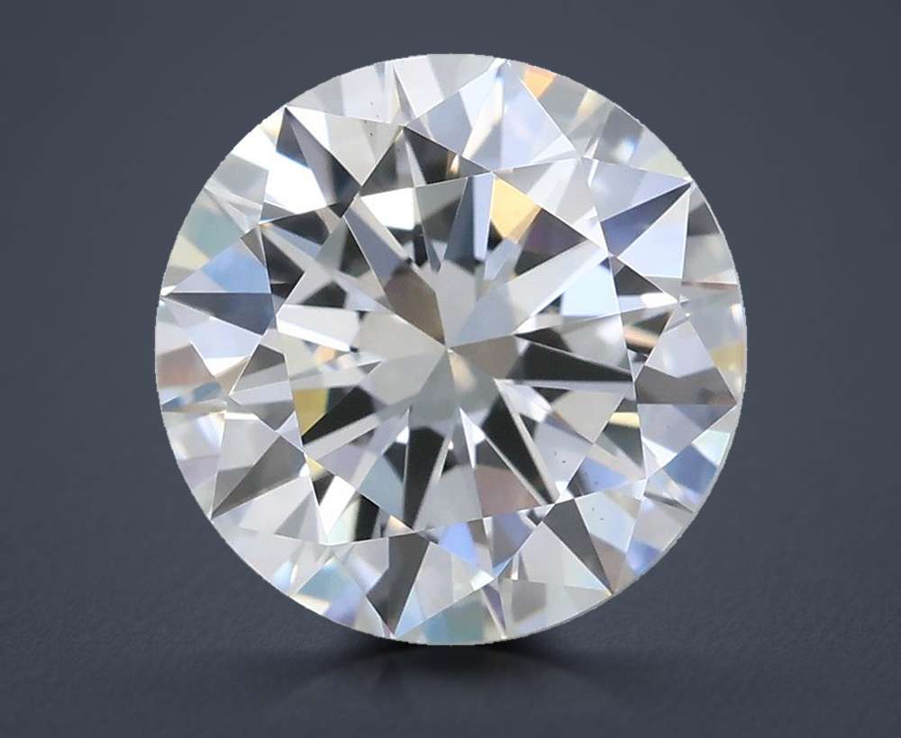 2.03ct D VS1 Excellent Cut Round Lab Grown Diamond