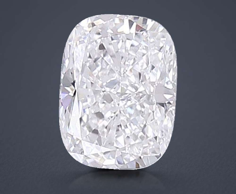 1.04ct D VVS2 Rare Carat Ideal Cut Cushion Lab Grown Diamond