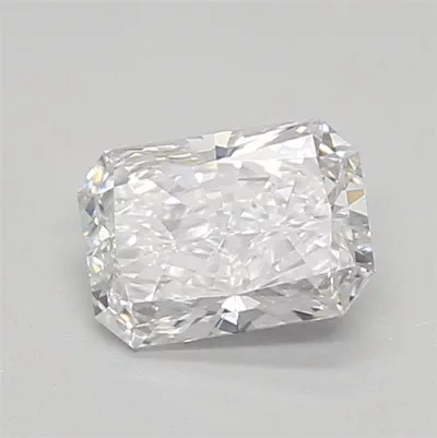 0.59ct D VVS2 Rare Carat Ideal Cut Radiant Lab Grown Diamond