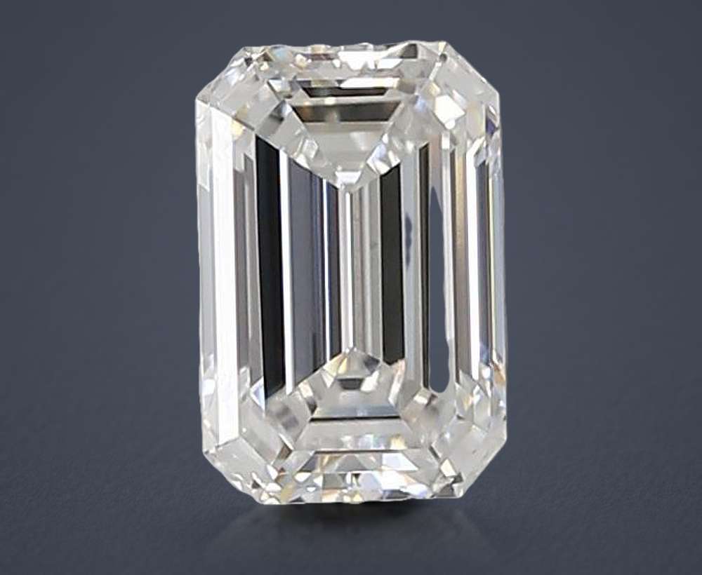 1.32ct D VS1 Rare Carat Ideal Cut Emerald Lab Grown Diamond