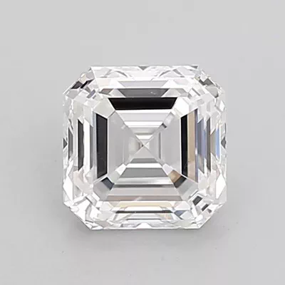 1.02ct D VS1 Rare Carat Ideal Cut Asscher Lab Grown Diamond